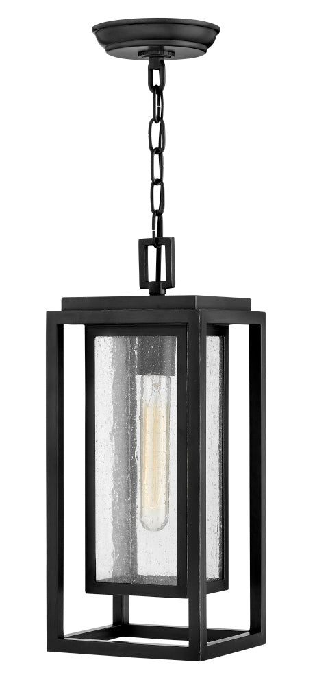 Medium Hanging Lantern - Black