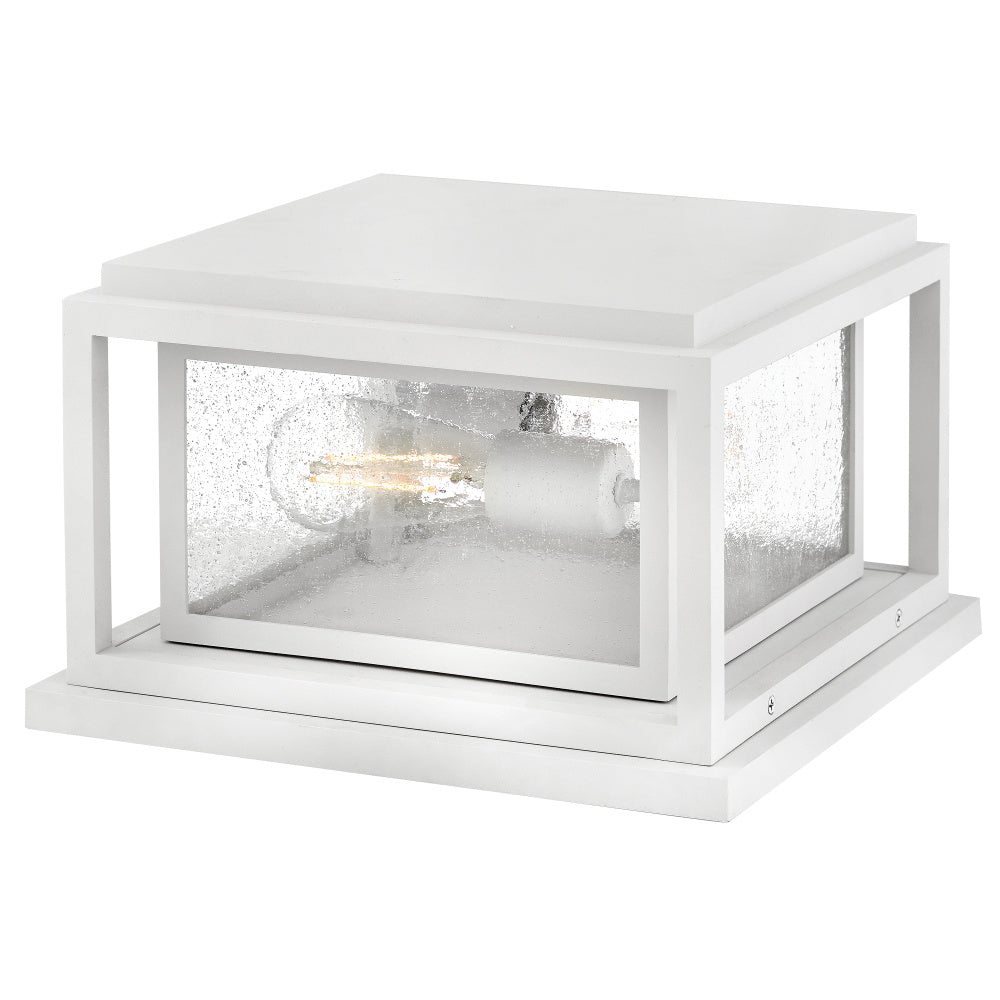Small Pier Mount Lantern 12v - White