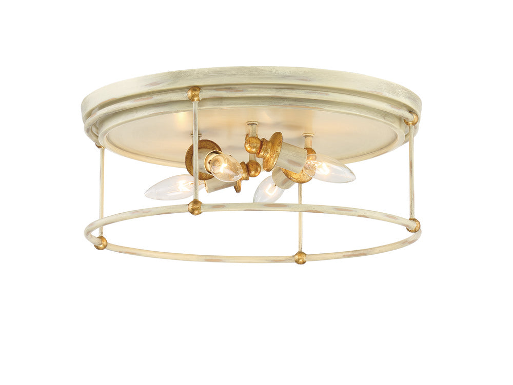 Westchester County - 4 Light Flush Mount