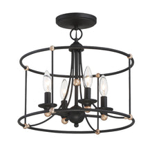 Load image into Gallery viewer, Westchester County 4 Light Semi Flush (2 Finishes)
