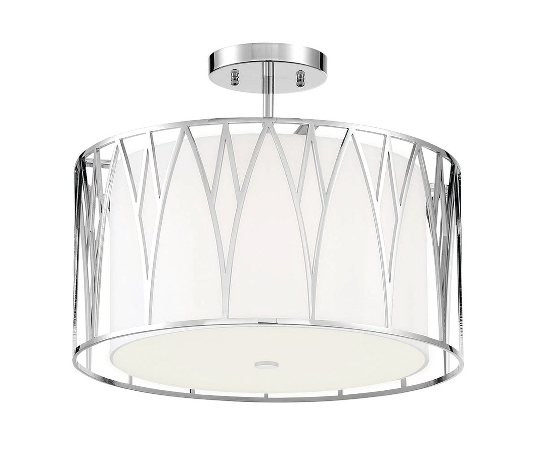 Regal Terrace LED Semi Flush - by Minka