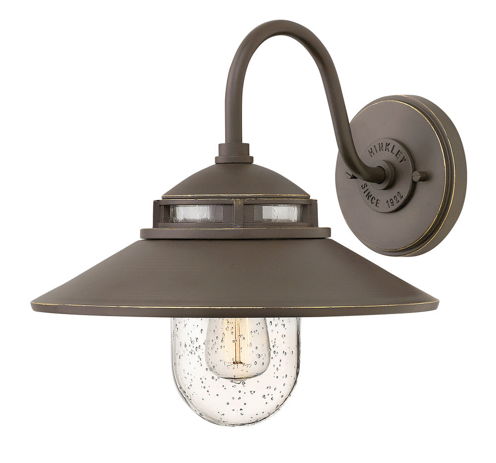 Small Wall Mount Barn Light - Bronze