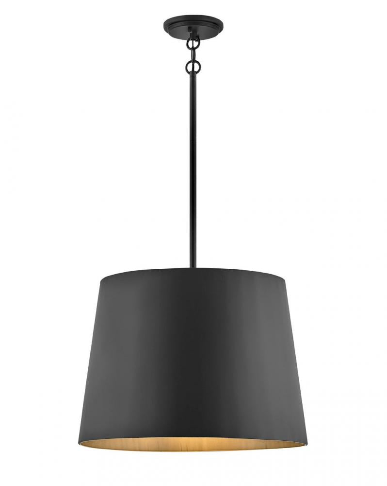 Large Hanging Pendant - Black