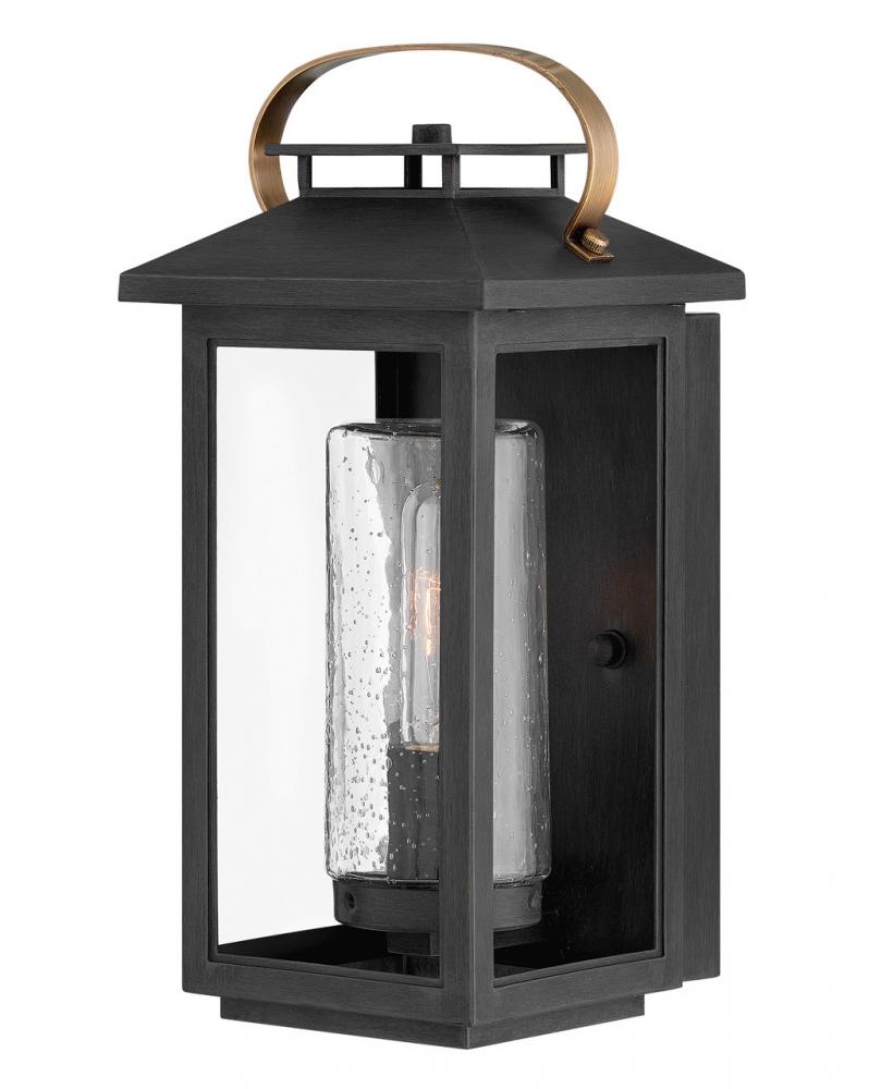 Medium Wall Mount Lantern - Black