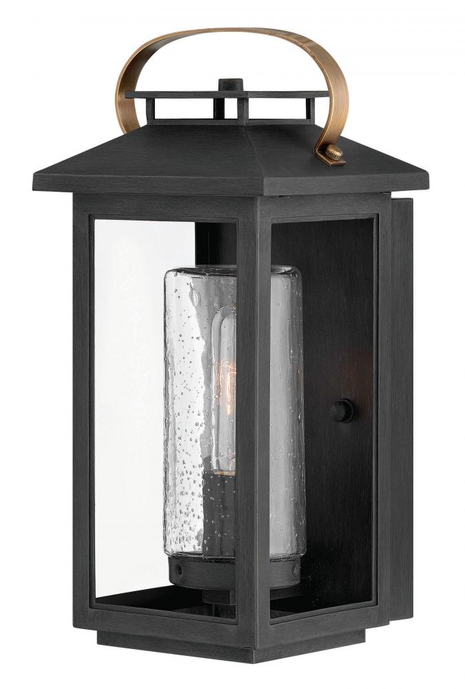 Medium Wall Mount Lantern - Black