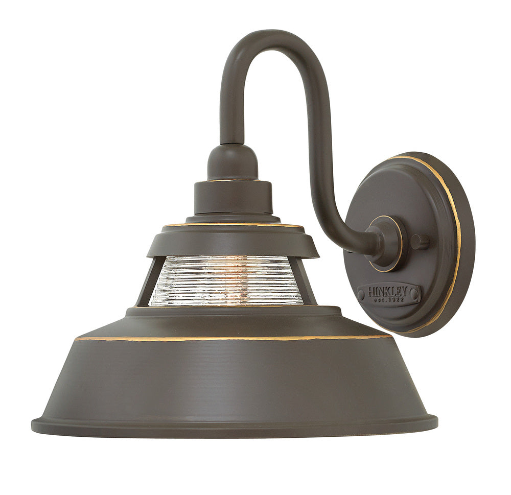 Small Wall Mount Barn Light - Bronze