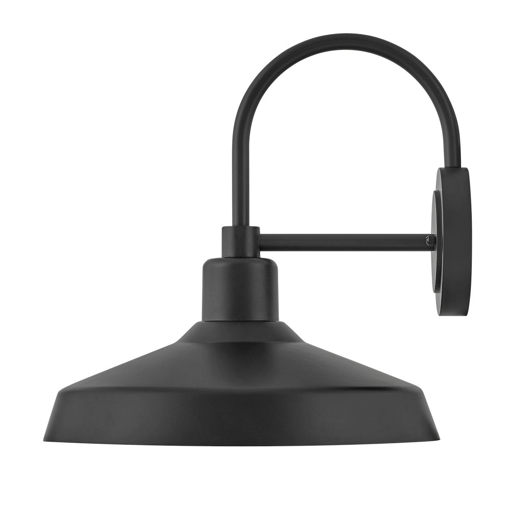 Medium Wall Mount Barn Light - Black