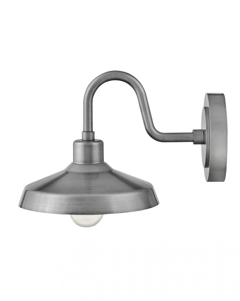 Small Wall Mount Barn Light - Aluminum