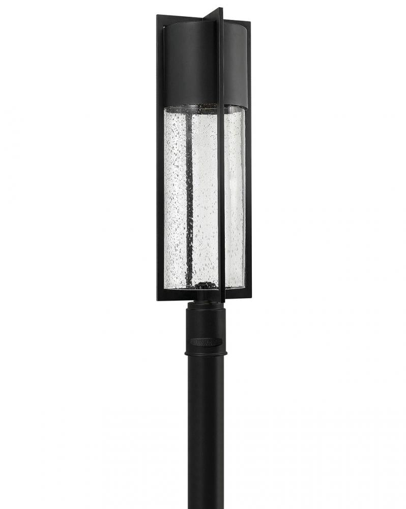 Large Post Top or Pier Mount Lantern - Black