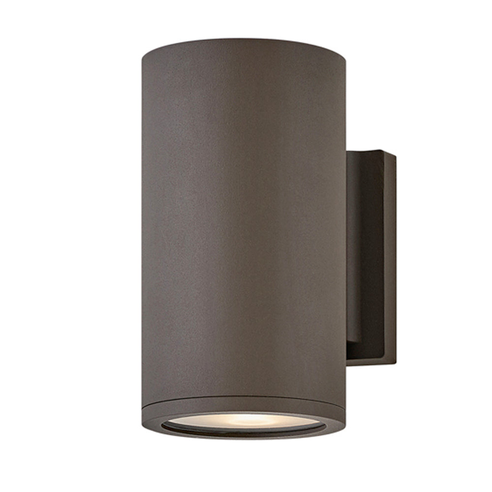 Small Down Light Wall Mount Lantern - Bronze
