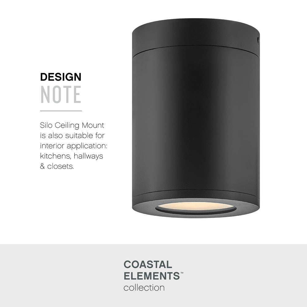 Extra Small Flush Mount - Black