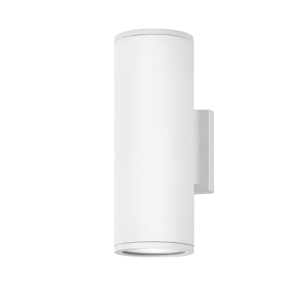 Small Up/Down Wall Mount Lantern - White