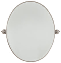 Load image into Gallery viewer, Pivoting Mirrors - Oval Mirror - Beveled
