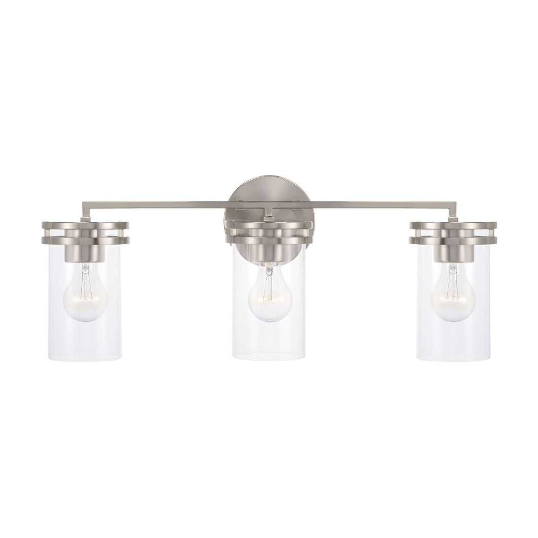 Fuller 3 Light Vanity (3 Finishes)