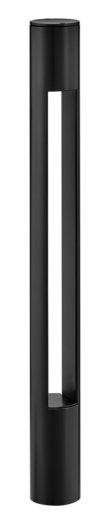 12V Small Round Bollard - Black
