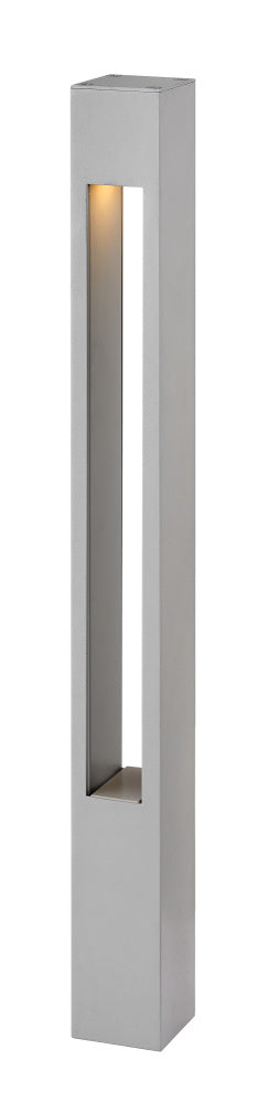 12V Large Square Bollard - Gray|Miscellaneous