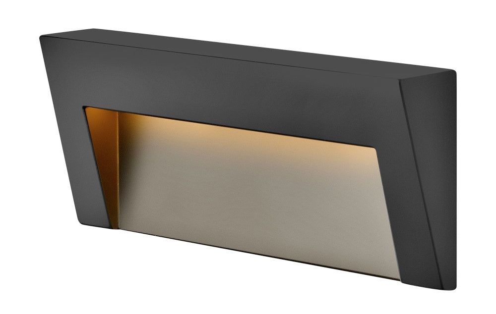 Deck Sconce Wide Horizontal - Black