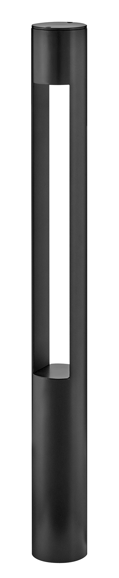 12VLarge Round Bollard - Black