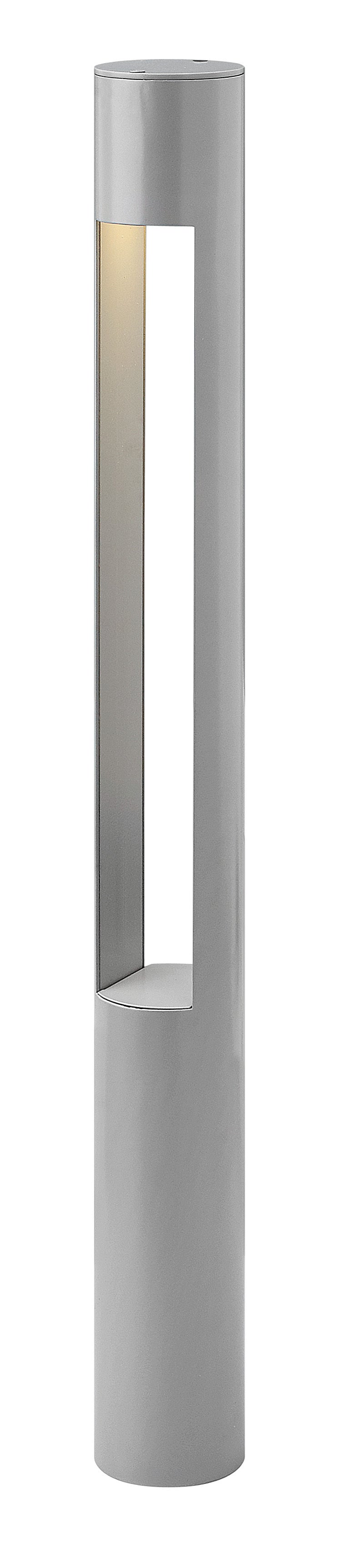 12VLarge Round Bollard - Gray|Miscellaneous