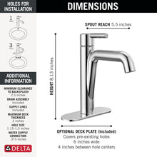 Load image into Gallery viewer, Nicoli Single Handle Faucet (5 Finishes)
