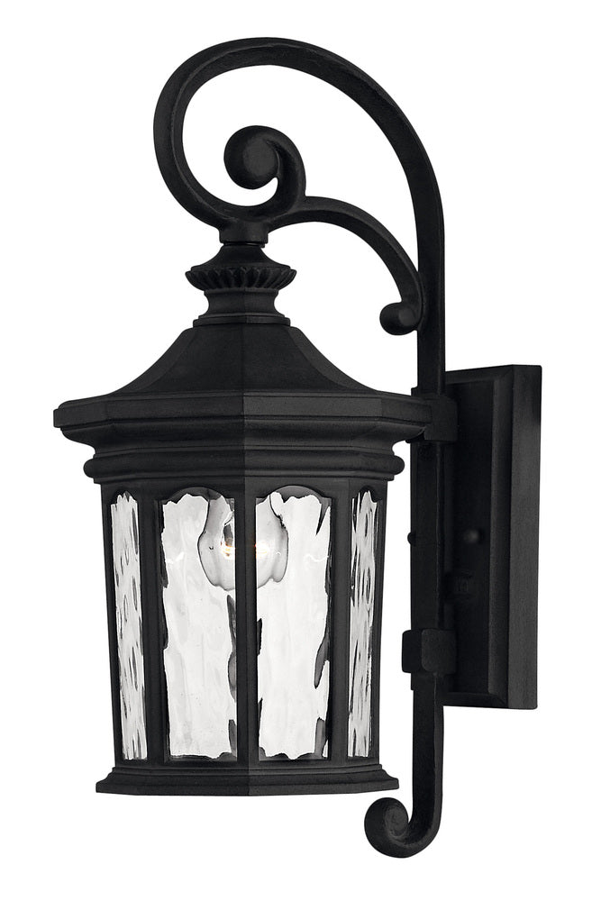Medium Wall Mount Lantern - Black