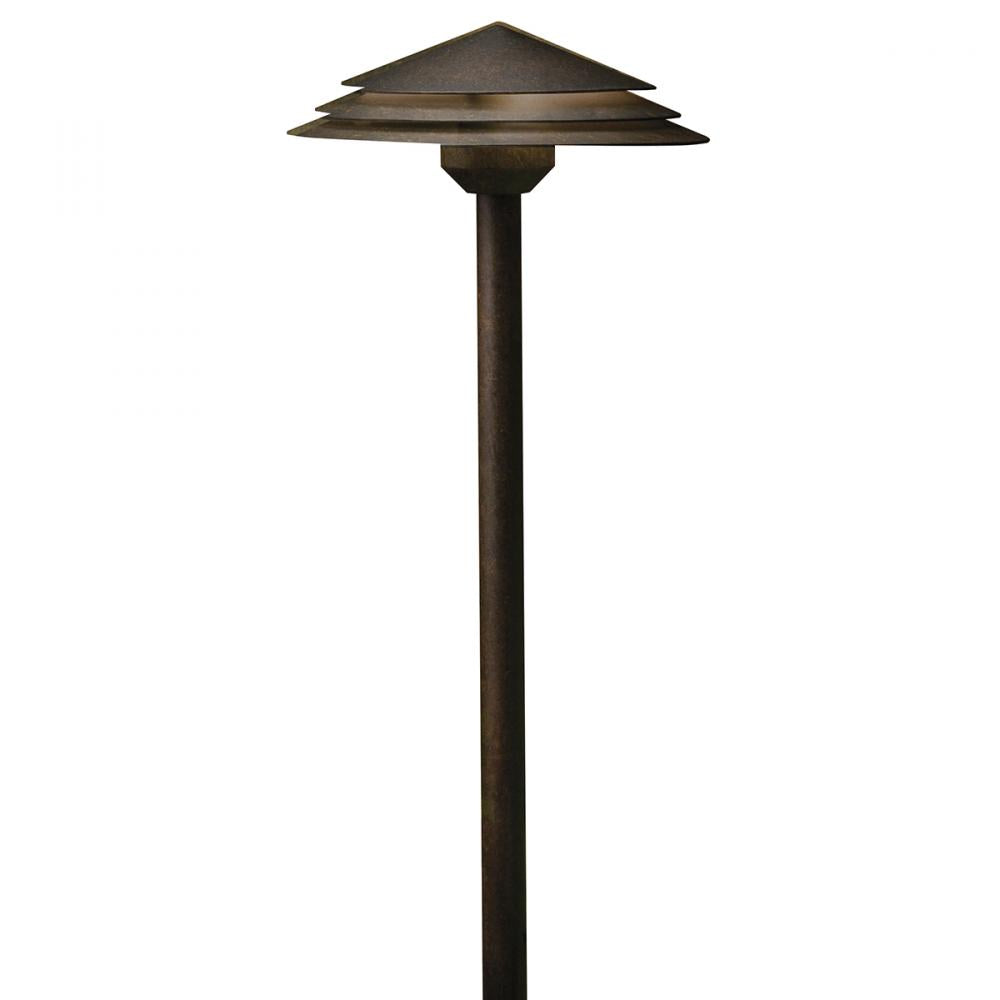 Round Tiered LED Path 3000K