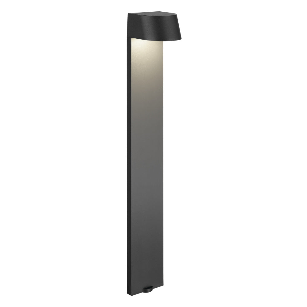 12 Volt 3000K LED 23.6" Flared Top Path Light in Textured Black