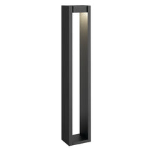 Load image into Gallery viewer, 12 Volt 3000K LED 25.4&quot; Aimed Bollard in Textured Black
