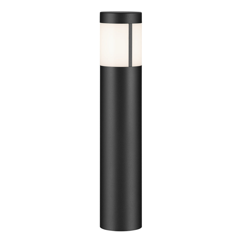 12 Volt 2700K LED 15.2" Round Bollards in Textured Black