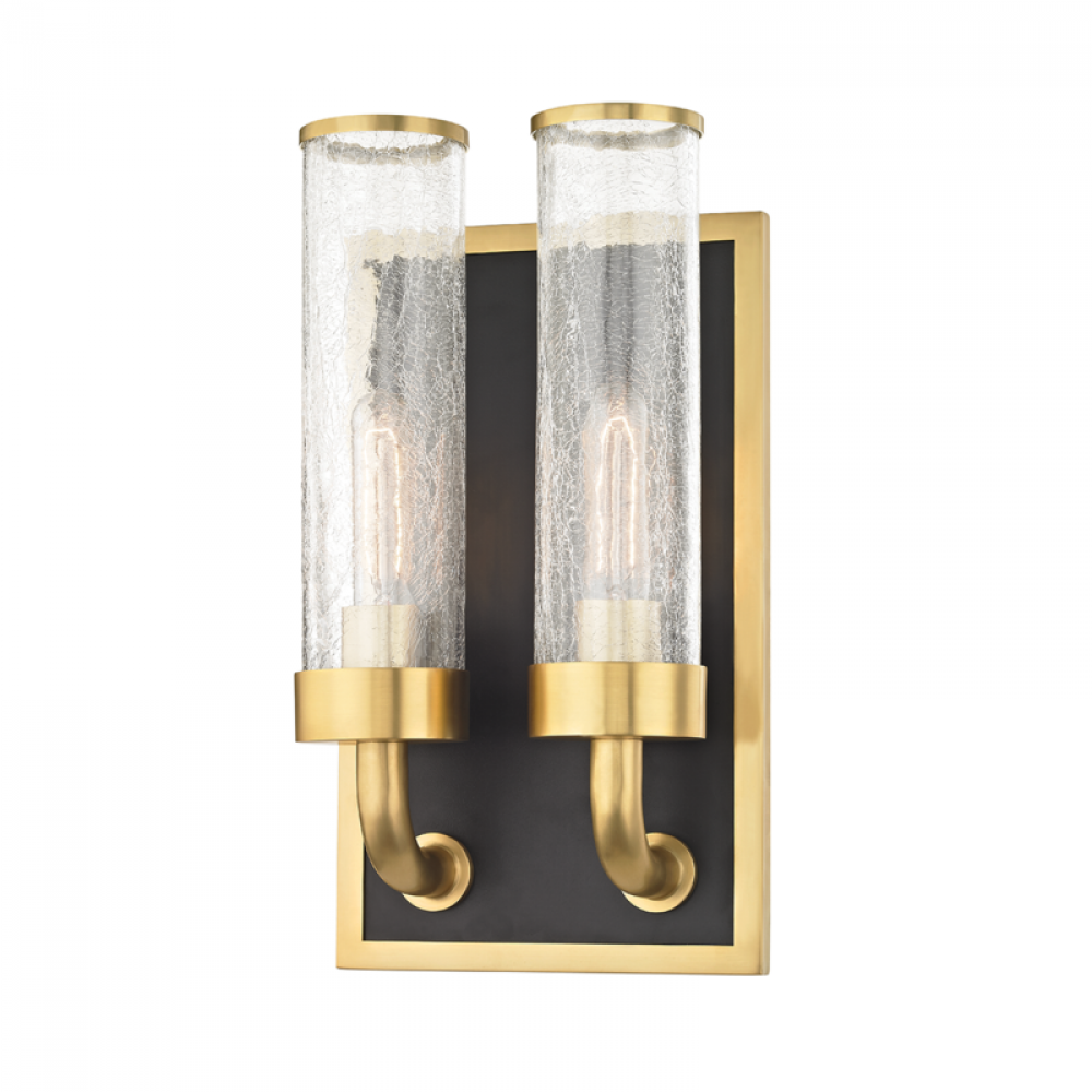 2 LIGHT WALL SCONCE