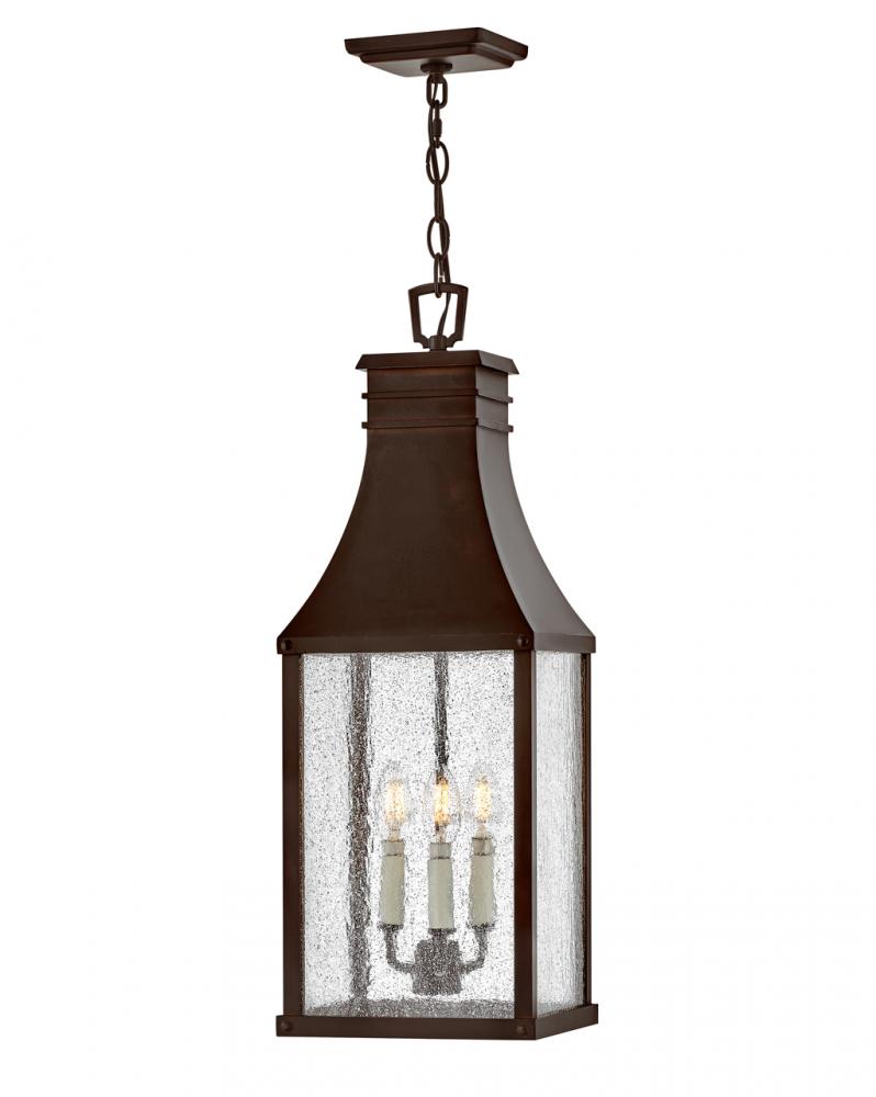Large Hanging Lantern - Black|Combination Finishes|Copper