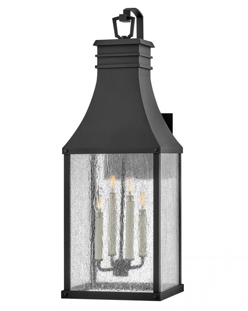 Extra Large Wall Mount Lantern - Black