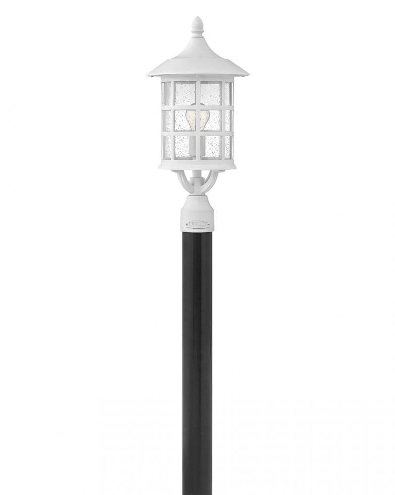 Medium Post Top or Pier Mount Lantern - White