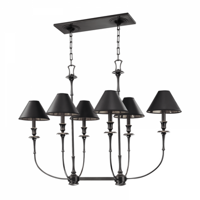 6 LIGHT ISLAND CHANDELIER