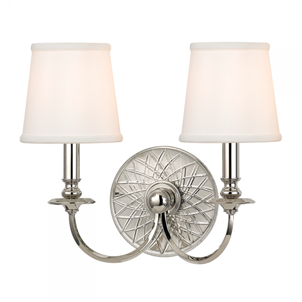 2 LIGHT WALL SCONCE