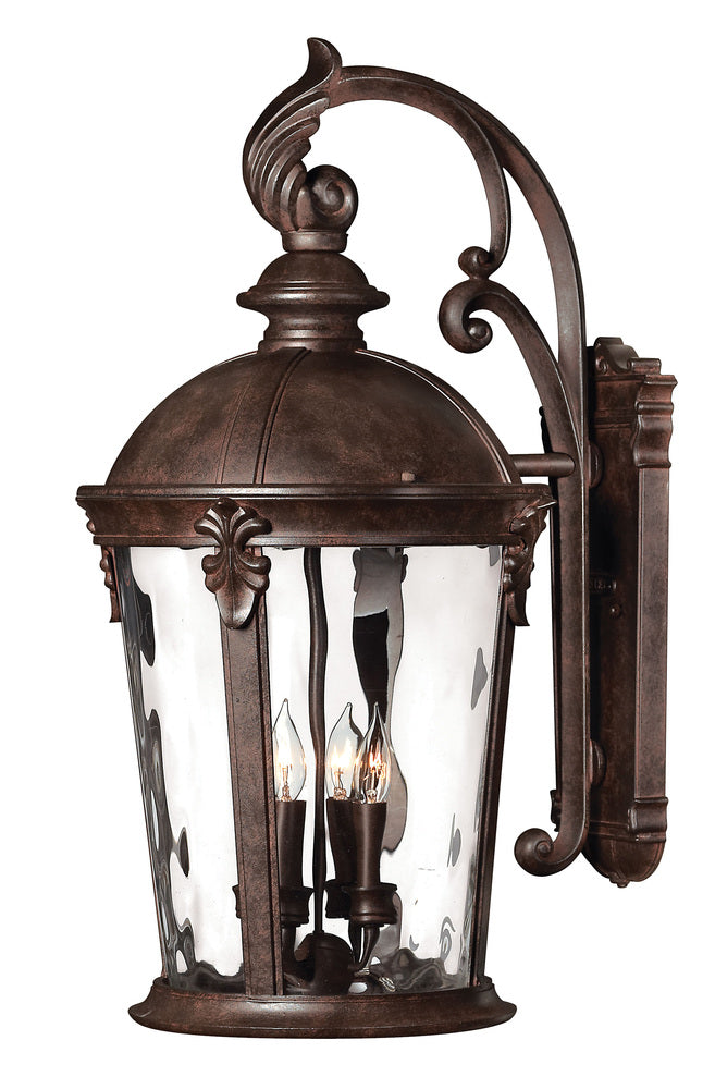 Large Wall Mount Lantern - Miscellaneous|Brown