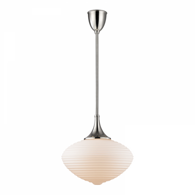 1 LIGHT PENDANT W/ MATTE OPAL GLASS