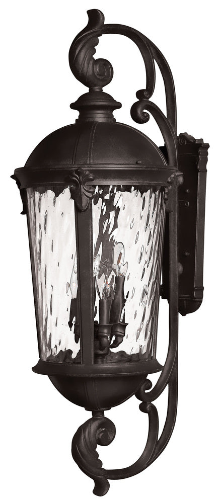 Double XL Wall Mount Lantern - Black