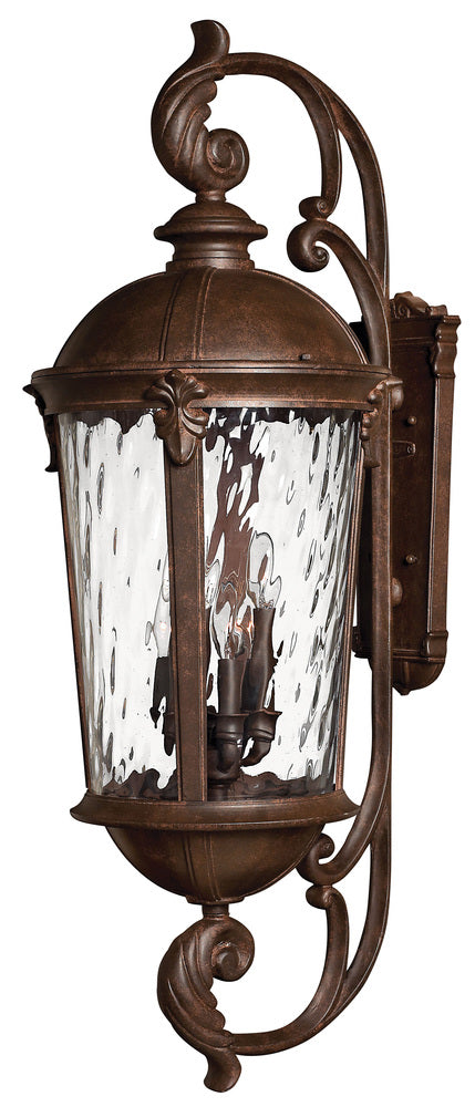 Double XL Wall Mount Lantern - Miscellaneous|Brown