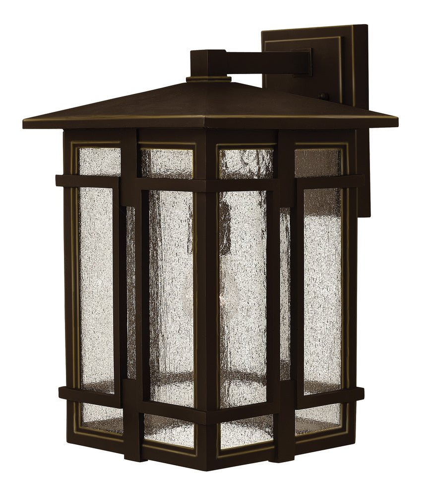 Medium Wall Mount Lantern - Bronze