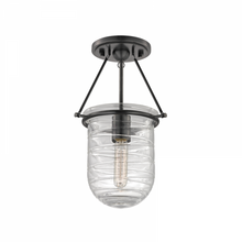 Load image into Gallery viewer, 1 LIGHT SEMI FLUSH
