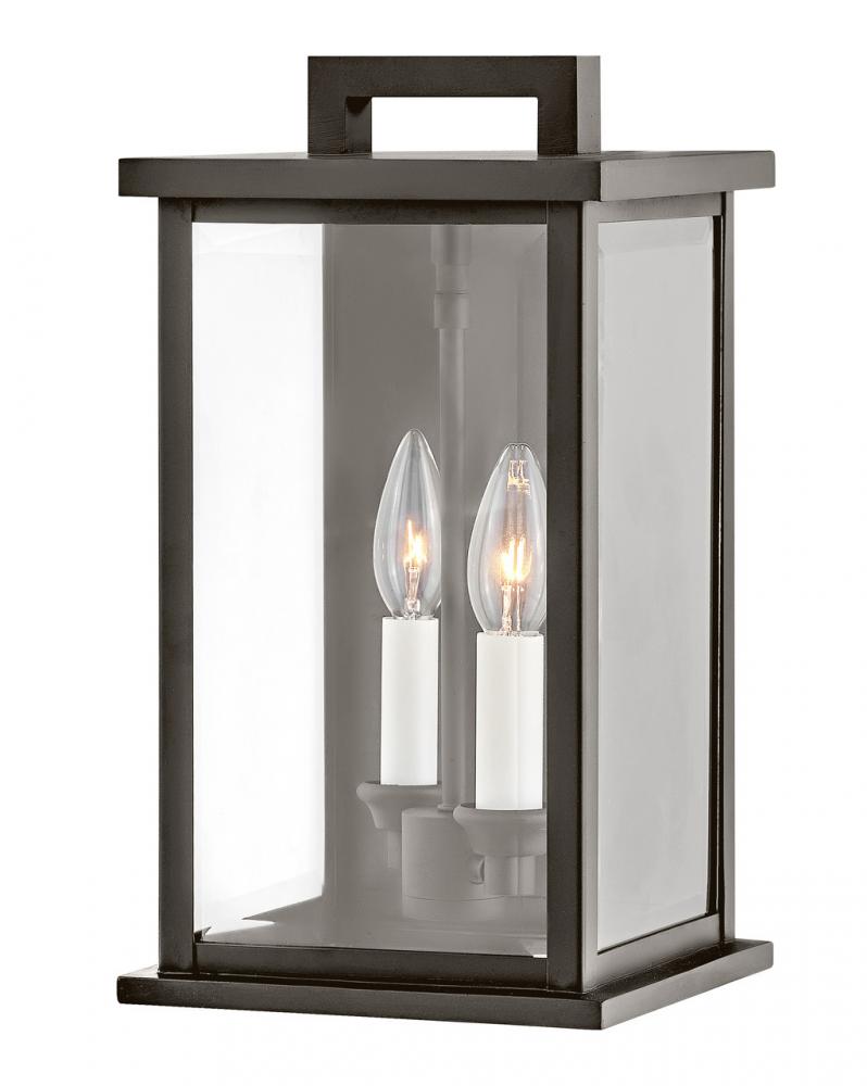Medium Wall Mount Lantern - Bronze