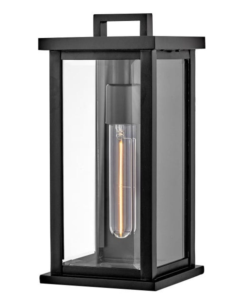 Small Wall Mount Lantern - Black
