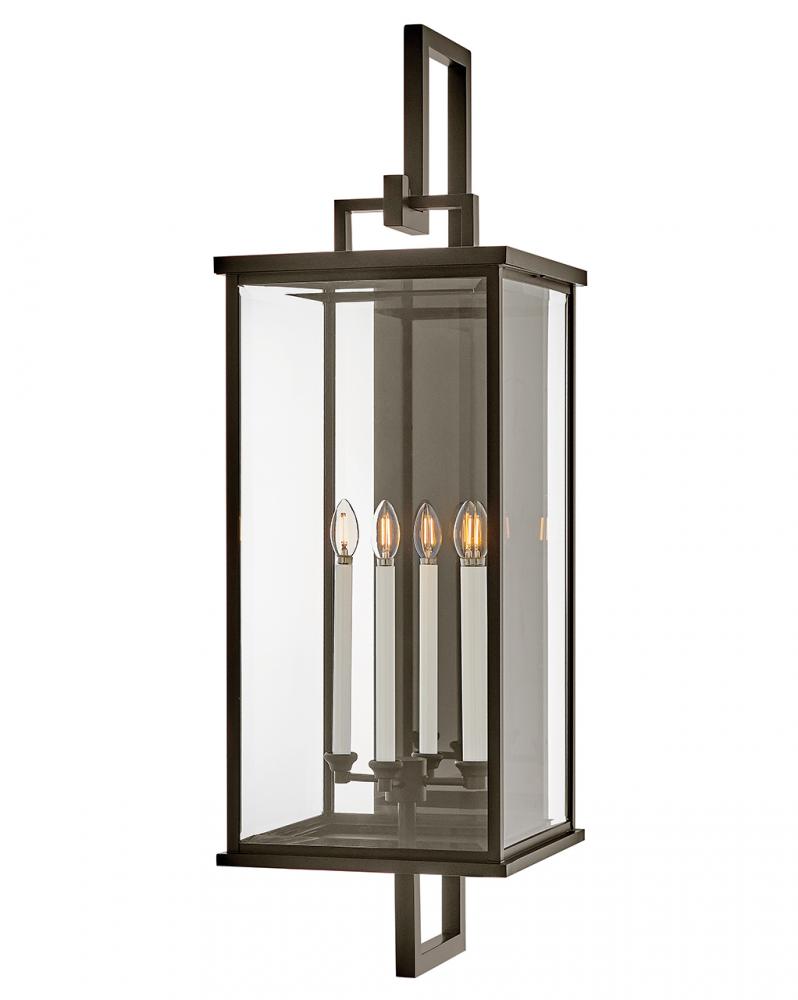 Extra Large Wall Mount Lantern - Bronze