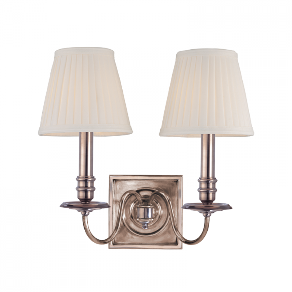 2 LIGHT WALL SCONCE