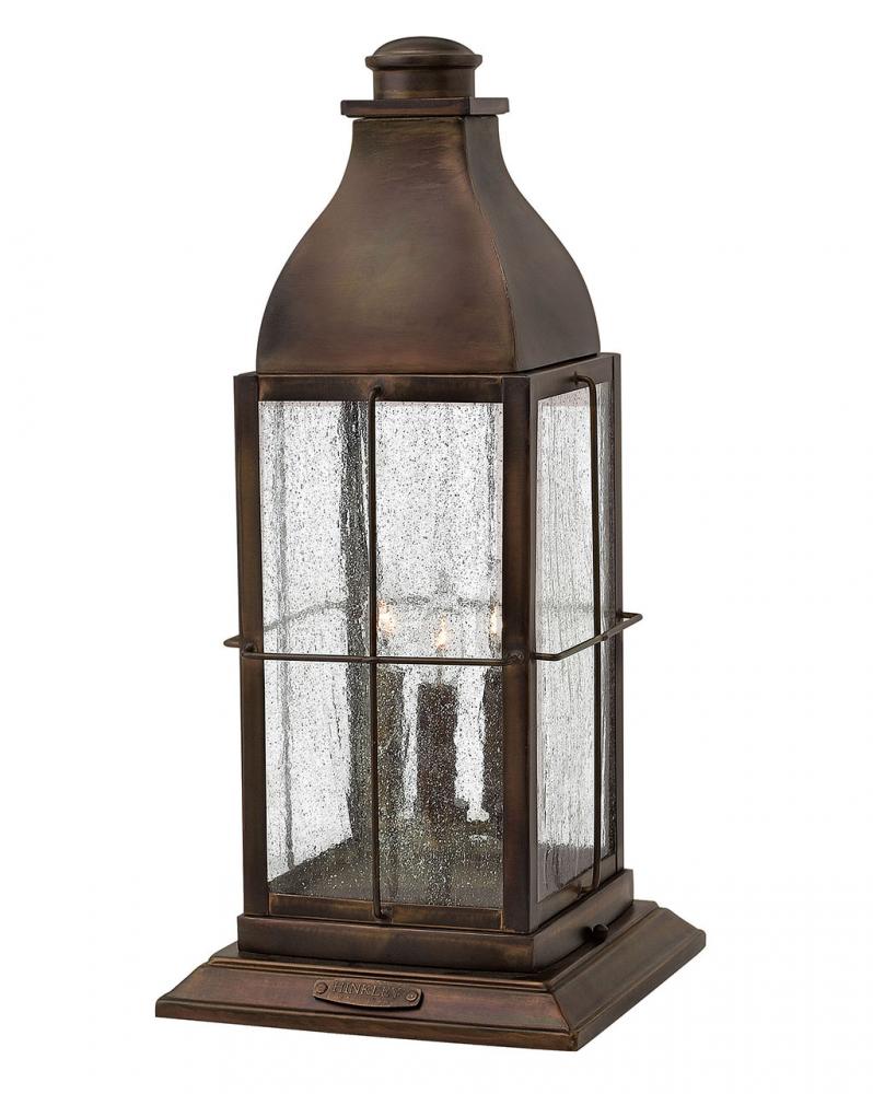 Large Pier Mount Lantern - Brass|Miscellaneous