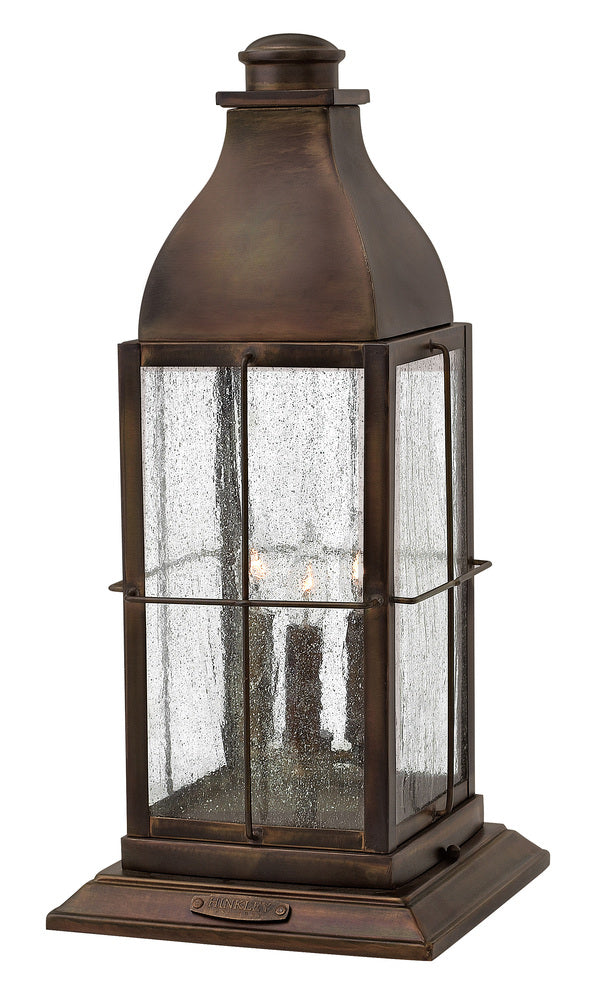 Large Pier Mount Lantern - Brass|Miscellaneous