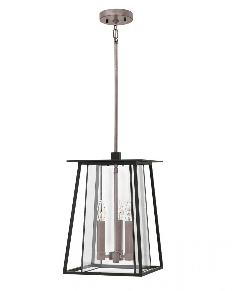 Medium Hanging Lantern - Black