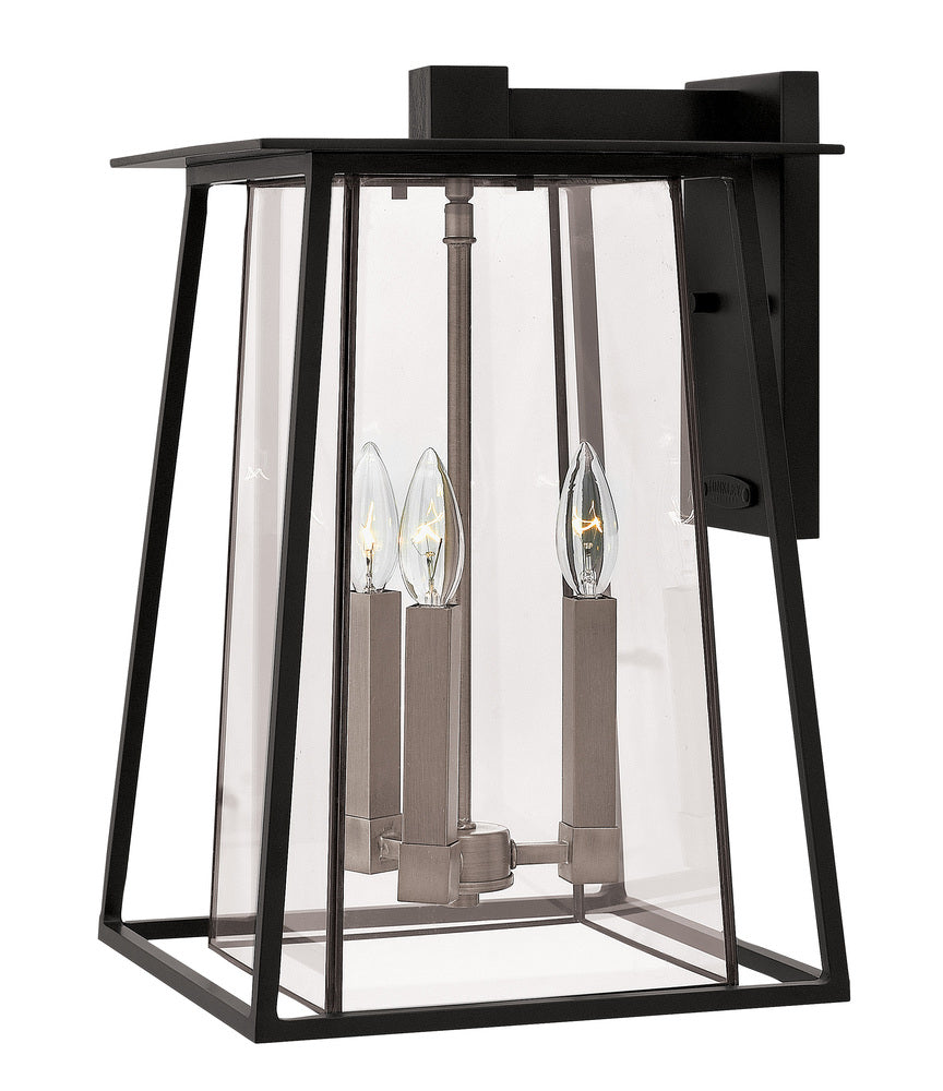 Medium Wall Mount Lantern - Black