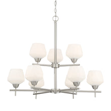 Load image into Gallery viewer, Camrin 9 Light Chandelier (2 Finishes)
